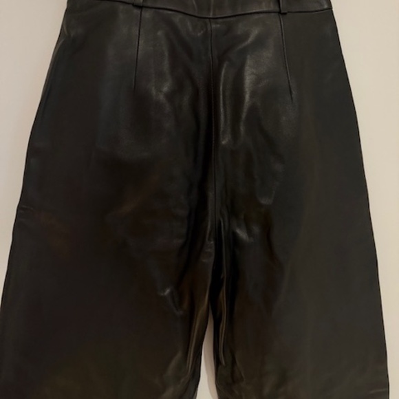 Loulou Studio - Loulou de Saison Cobe Black Leather Pants Size XS NWT - Picture 9 of 13